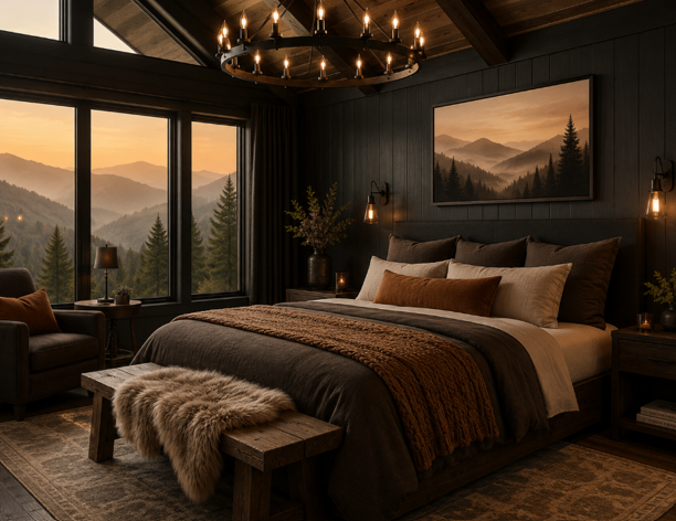 Concept rendering of a bedroom