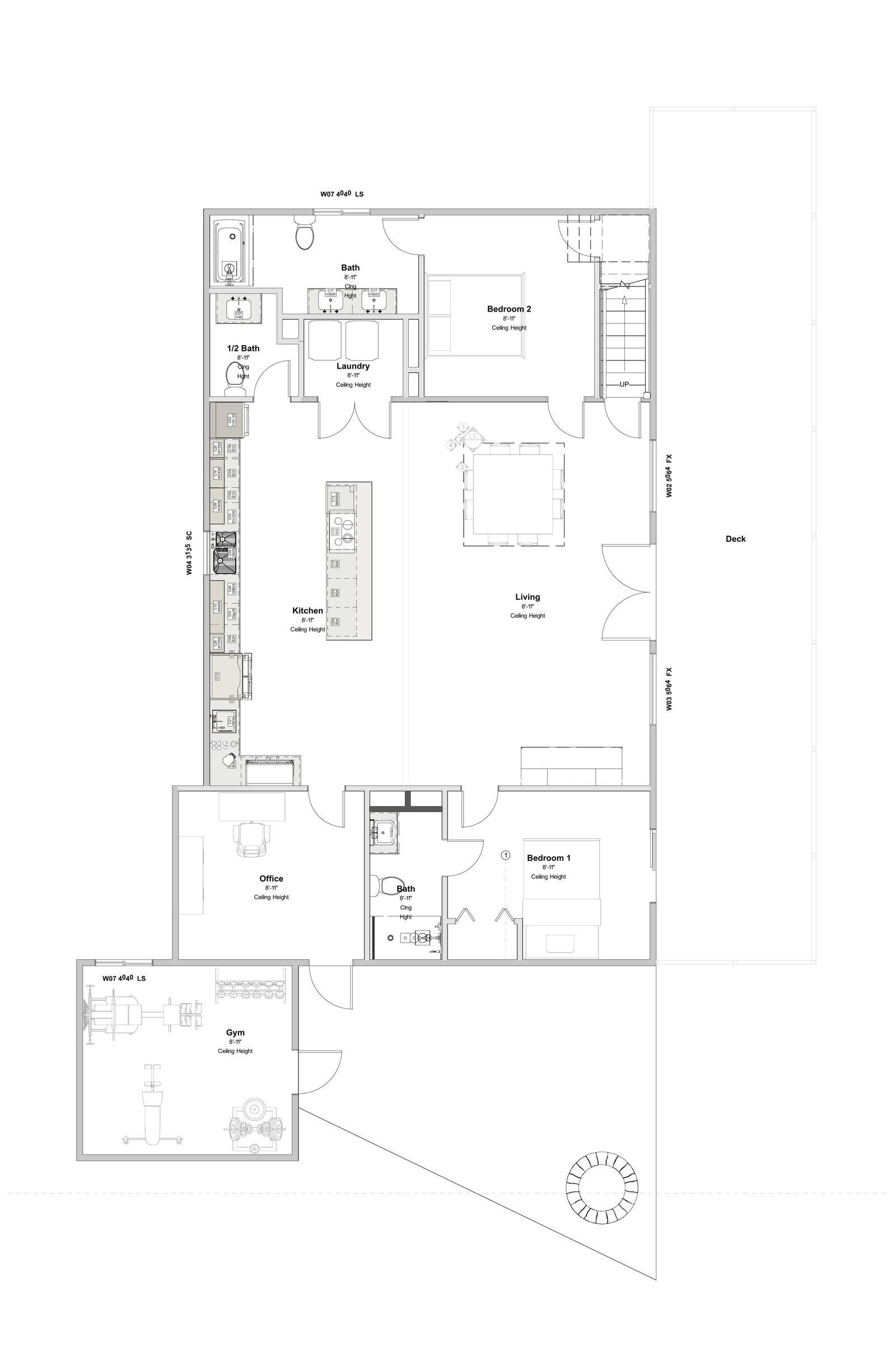 Main floor plan
