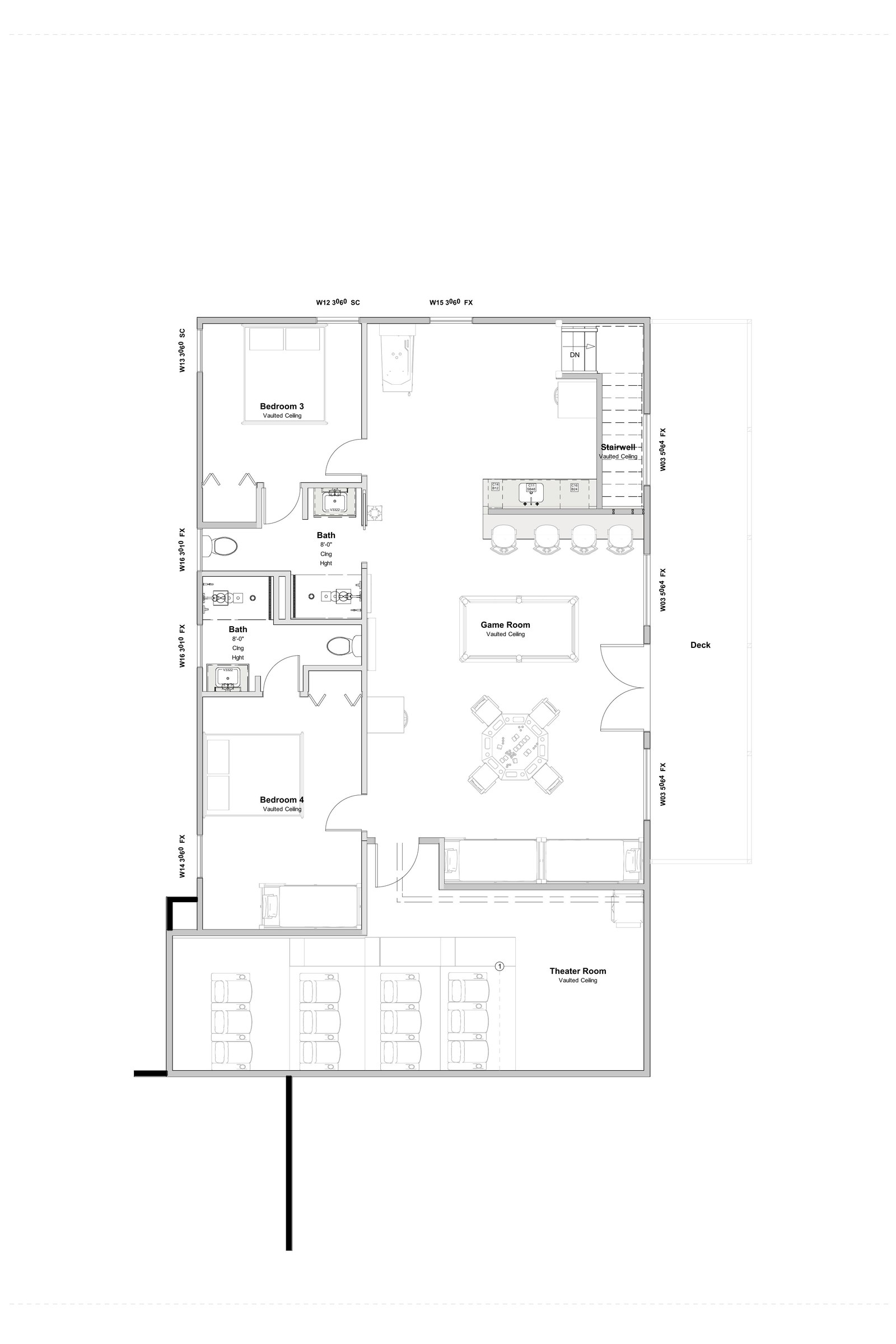 Second floor plan